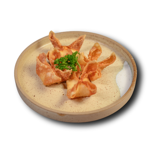 Crispy crab rangoon